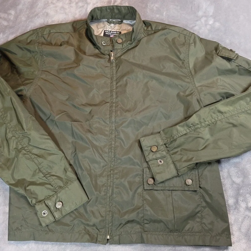 Ralph Lauren‎ Polo Jeans Co. Green Full-Zip Jacket Boys Large
